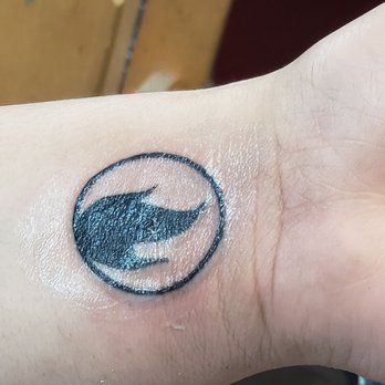 Trigger Happy Tattoo - Her Pyro symbol - Tattoo Near Me - La Habra, California Trigger Happy Tattoo - Her Pyro symbol - Tattoo Near Me - La Habra, California