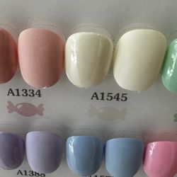 Urban Nail Bar - Some fun gel colors