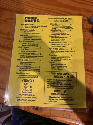 Menu photo 6 The Pour House Gulfport, MS Menu photo 6 The Pour House Gulfport, MS