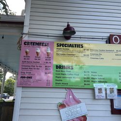 Palmer Lane Maple - Menu board