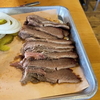 Outlaw's Barbecue - Brisket Plate - Barbeque Near Me - Alexandria, Louisiana