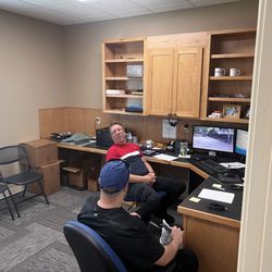 A- Tech Appliance Parts & Service - Meet the brains behind our operations: the management team! Candid moments from Springdale's leaders. Committed to excellence, always. #Team