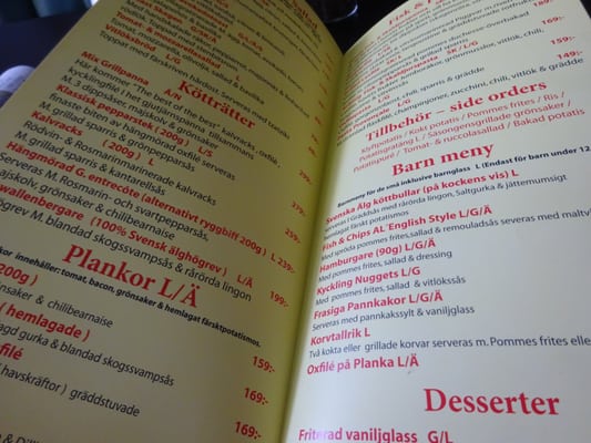 Menu photo 2 Hamilton Bar & Restaurang Sollentuna, AB