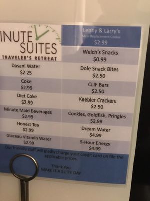 Menu photo 2 Minute Suites - Concourse B Atlanta, GA Menu photo 2 Minute Suites - Concourse B Atlanta, GA