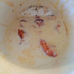 Chef Loryns - Giant lobster chunks in the lobster bisque!