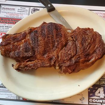 Model T Inn - Prime Rib medium rare - American Near Me - Bradford, Pennsylvania
