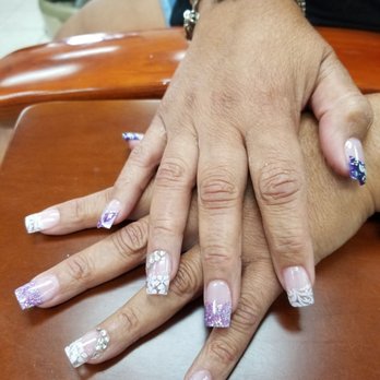 D Nails & Spa - I love me some bling and Kathy always does a phenomenal job! - Nail Salons Near Me - Houston, Texas
