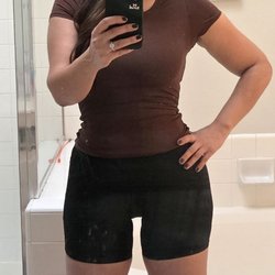 XXS weist after 4 kids loving my results