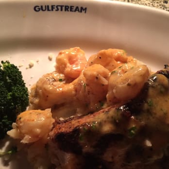 Gulfstream - Red Snapper with rock shrimp in awesome sauce! - New American Near Me - Newport Beach, California
