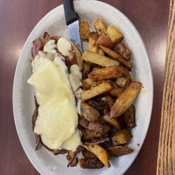 Rosco's Diner - Bacon eggs Benedict