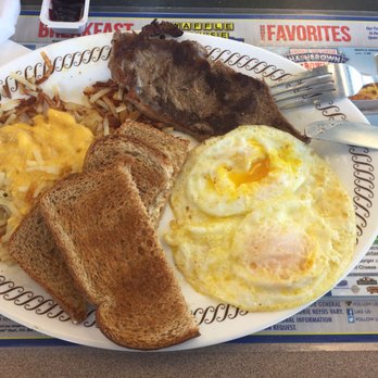 Waffle House - The food was good however they turned the jukebox because they didn't like our selection of music. - Breakfast & Brunch Near Me - Westerville, Ohio