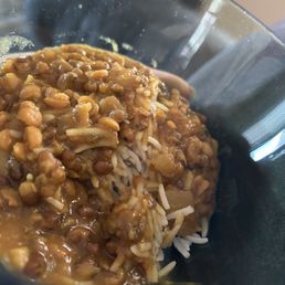 Dal Makhani over rice Dal Makhani over rice