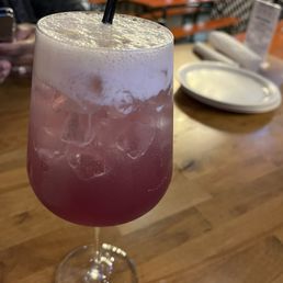 Lmao idk it was like a lavender drink