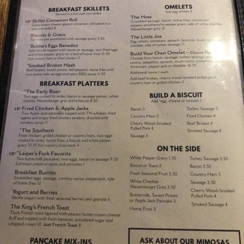 Puckett's Restaurant - Menu - Part 5 of 6. - Southern Near Me - Chattanooga, Tennessee Puckett's Restaurant - Menu - Part 5 of 6. - Southern Near Me - Chattanooga, Tennessee