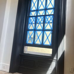 HG HANDYMAN SERVICES - Refinishing our windows and trim.