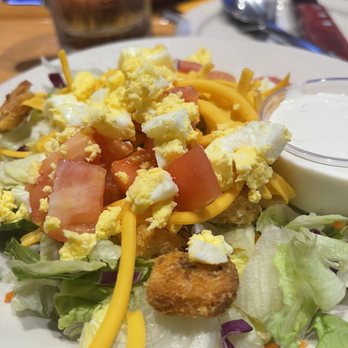 Texas Roadhouse - Dinner salad. HAS EGG - Salad Near Me - Rogers, Arkansas