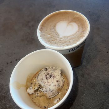 Serafina Coffee Roasters - Affagato and Nutella latte - Coffee & Tea Near Me - Phoenix, Arizona