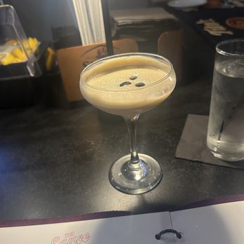 The Sauce - Espresso martini ( half gone) - Italian Near Me - Pooler, Georgia The Sauce - Espresso martini ( half gone) - Italian Near Me - Pooler, Georgia