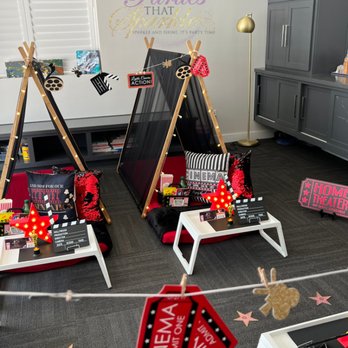 Parties That Sparkle - Movie Theme Sleepover - Party & Event Planning Near Me - Arlington , Texas Parties That Sparkle - Movie Theme Sleepover - Party & Event Planning Near Me - Arlington , Texas