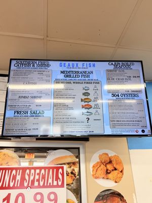 Menu photo 1 Geaux Fish Market Baton Rouge, LA Menu photo 1 Geaux Fish Market Baton Rouge, LA