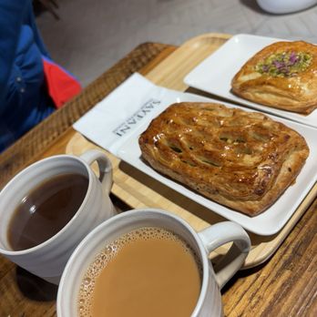Sayfani Yemeni Cafe - Spinach feta and baklava croissants - Coffee & Tea Near Me - Allen, Texas