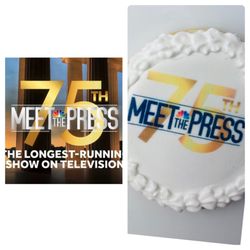 BAM Desserts - Our cookies help celebrate MEET THE PRESS 75th anniversary.