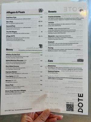 Menu photo 8 Dote Coffee Bar Bellevue, WA