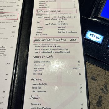 Pink Buddha - Menu as of 11/28/22. Prices went up. - Chinese Near Me - El Cajon, California Pink Buddha - Menu as of 11/28/22. Prices went up. - Chinese Near Me - El Cajon, California