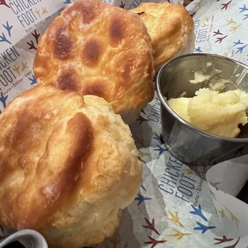 Chicken Foot - Honey Butter Biscuits - Chicken Shop Near Me - Edmond, Oklahoma