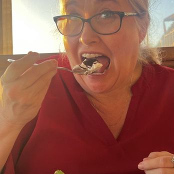 The Beachcomber - enjoying dessert - Seafood Near Me - Newport Beach, California The Beachcomber - enjoying dessert - Seafood Near Me - Newport Beach, California