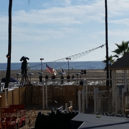 View of set up for an event View of set up for an event