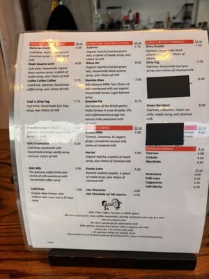 Menu photo 1 Kohi Time Eugene, OR