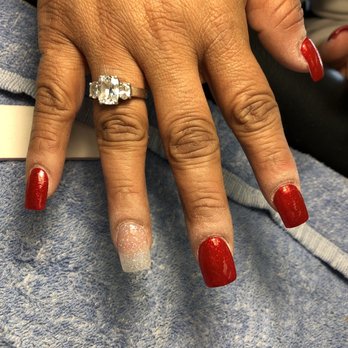 Today’s Nails - Simple dipping base and regular polish - Nail Salons Near Me - Garland, Texas Today’s Nails - Simple dipping base and regular polish - Nail Salons Near Me - Garland, Texas