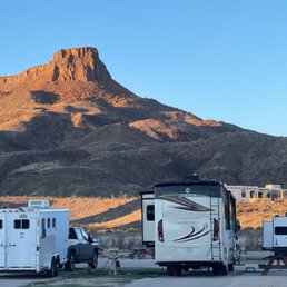 The view from Maverick RV Resort. The view from Maverick RV Resort.