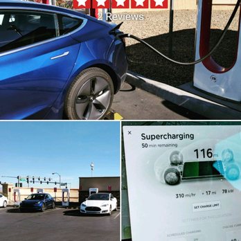 Tesla Supercharger - First time supercharging our new Model 3! - EV Charging Stations Near Me - Las Vegas, Nevada