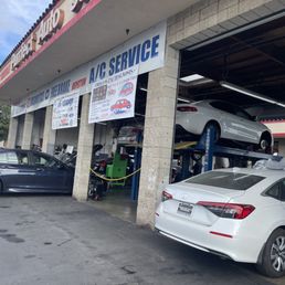 Exterior outside entrance of Purrfect Auto Service - The place that fix it all including German cars. They have a BMW and a Mercedes master mechanic here. - Ontario, California Exterior outside entrance of Purrfect Auto Service - The place that fix it all including German cars. They have a BMW and a Mercedes master mechanic here. - Ontario, California
