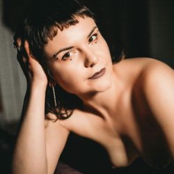 Eclipse Boudoir Photography - After dark sensual erotic nude boudoir photography image Boston, MA