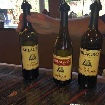 Milagro Vineyards - In the Tasting Room - Wineries Near Me - Corrales, New Mexico