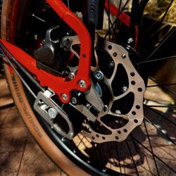 Kinetics - Brompton G Line with Rohloff hub and Gates belt drive.  Fantastic!