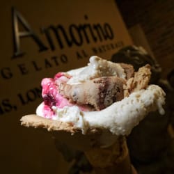Amorino Gelato - The famous Amorino Gelato Flower once exclusive to Milan, Paris, London, NYC, Los Angeles: and now... Kalamazoo! Located inside Sawall.