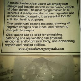 pic doesn't do the clear quartz justice :-(