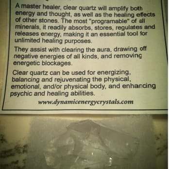 Dynamic Energy Crystals - pic doesn't do the clear quartz justice :-( - Jewelry Near Me - Sausalito, California