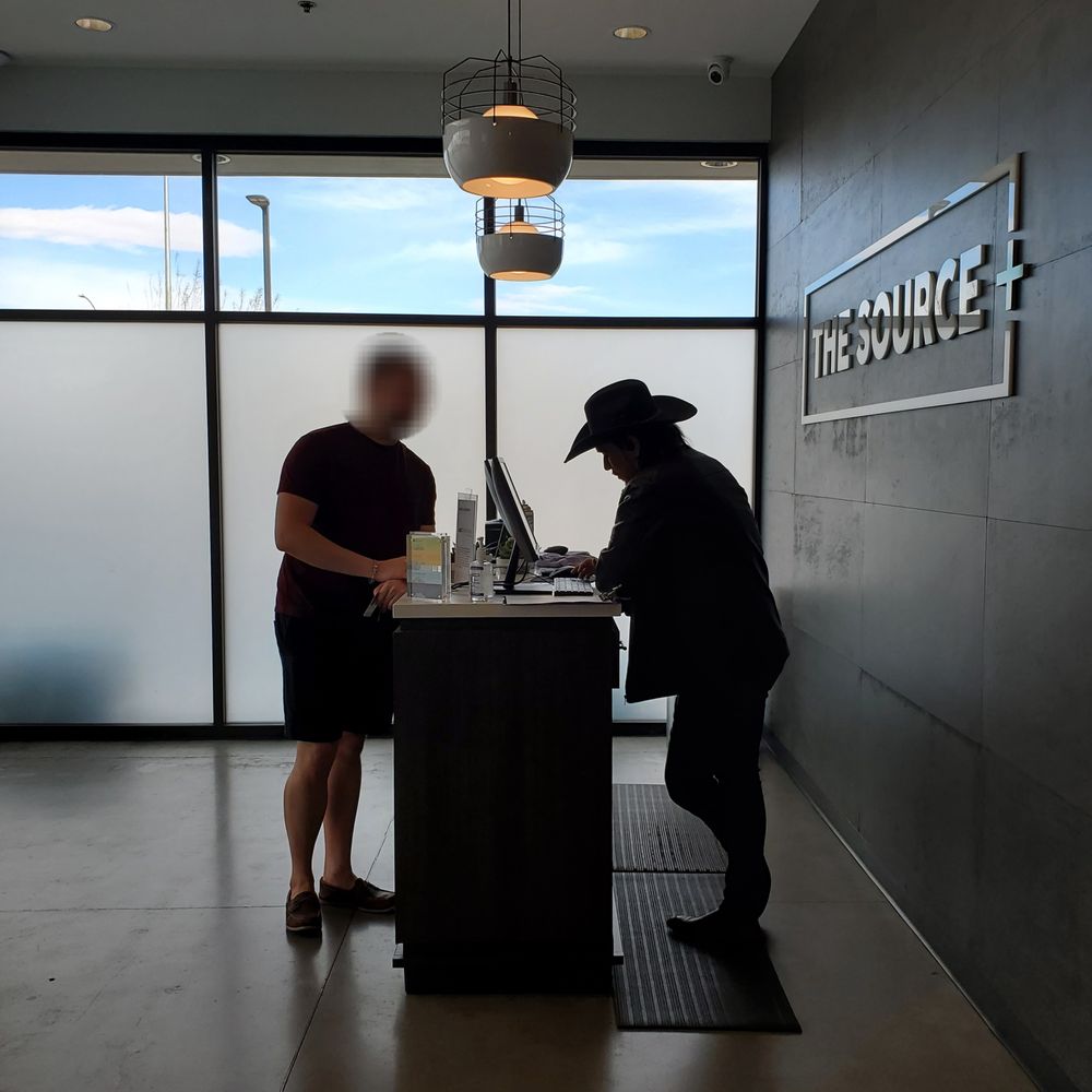 The Source+ - North Las Vegas - Customer checking in - Cannabis Dispensaries Near Me - North Las Vegas, Nevada The Source+ - North Las Vegas - Customer checking in - Cannabis Dispensaries Near Me - North Las Vegas, Nevada