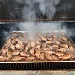 Newport Tavern - Smoked wings for Super Bowl Party!!