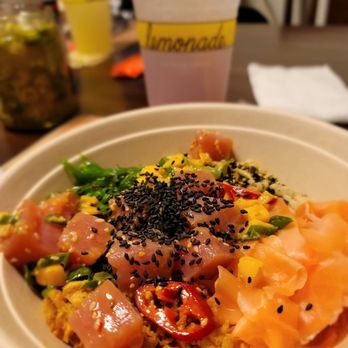 Lemonade - Poke bowl - New American Near Me - Huntington Beach, California Lemonade - Poke bowl - New American Near Me - Huntington Beach, California