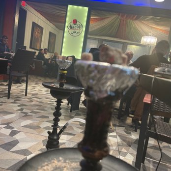 Abu Ali - the interior of a restaurant - Mediterranean Near Me - Houston, Texas