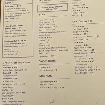 Belle's - Menu - Cafes Near Me - Newport, Rhode Island