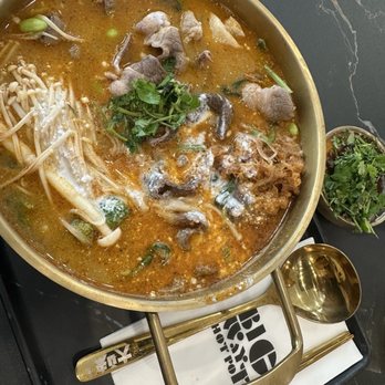 Big Way Hot Pot - Tom Yum broth - Asian Fusion Near Me - Monterey Park, California Big Way Hot Pot - Tom Yum broth - Asian Fusion Near Me - Monterey Park, California