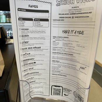 Which Wich - Newest menu - Sandwiches Near Me - Murrieta, California Which Wich - Newest menu - Sandwiches Near Me - Murrieta, California