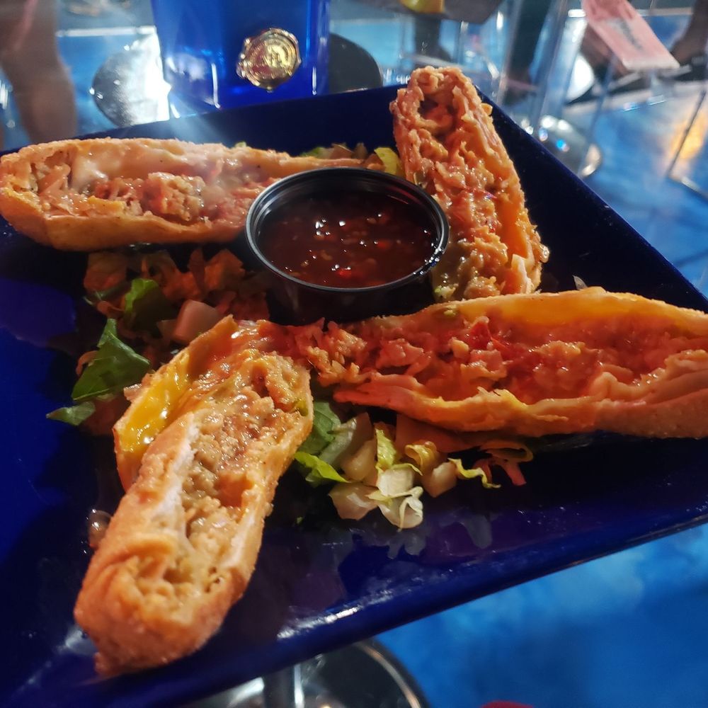 Hypnotics - Chicken egg rolls - Lounges Near Me - Chesapeake, Virginia